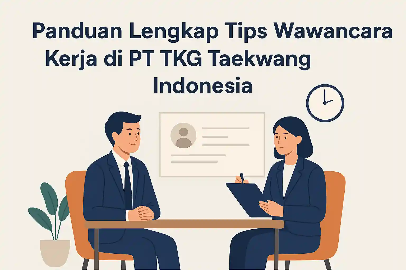 Panduan Lengkap Tips Wawancara Kerja di PT TKG Taekwang Indonesia